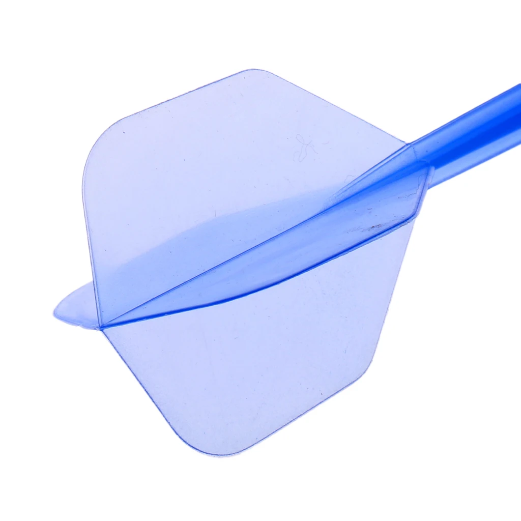 6 Pieces Transparent 2BA Thread Dart Shafts And Dart Flights Connection Entertainment Darts Tools Accessories