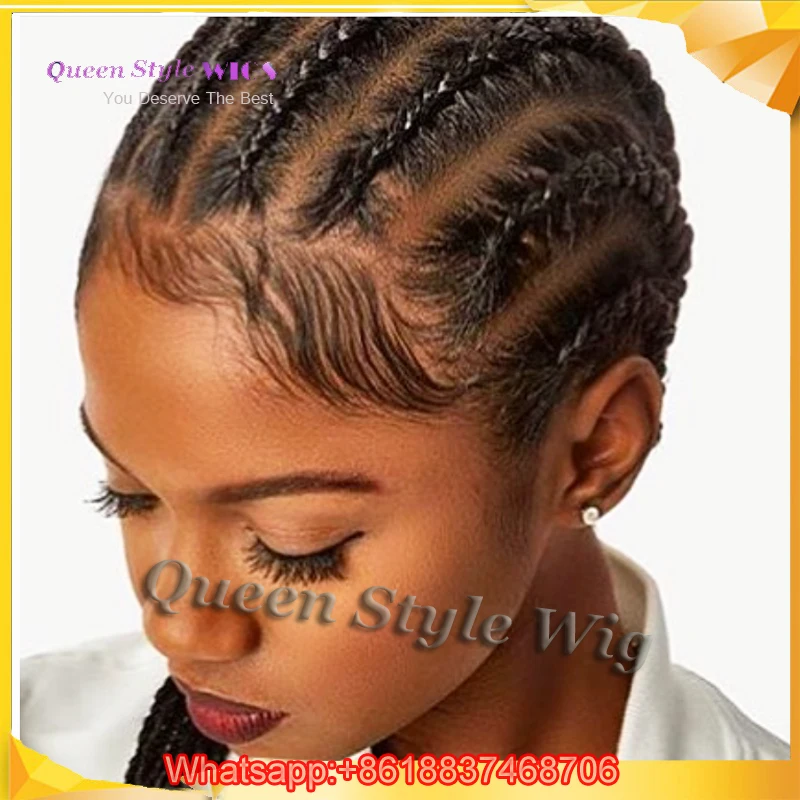 Plein Tresse Cheveux Full Lace Perruque Synthetique Noir Boite Tresses Cheveux Full Lace Perruques Avec Bebe Cheveux Pleine Main Attachee Cheveux Adulte Perruque Aliexpress