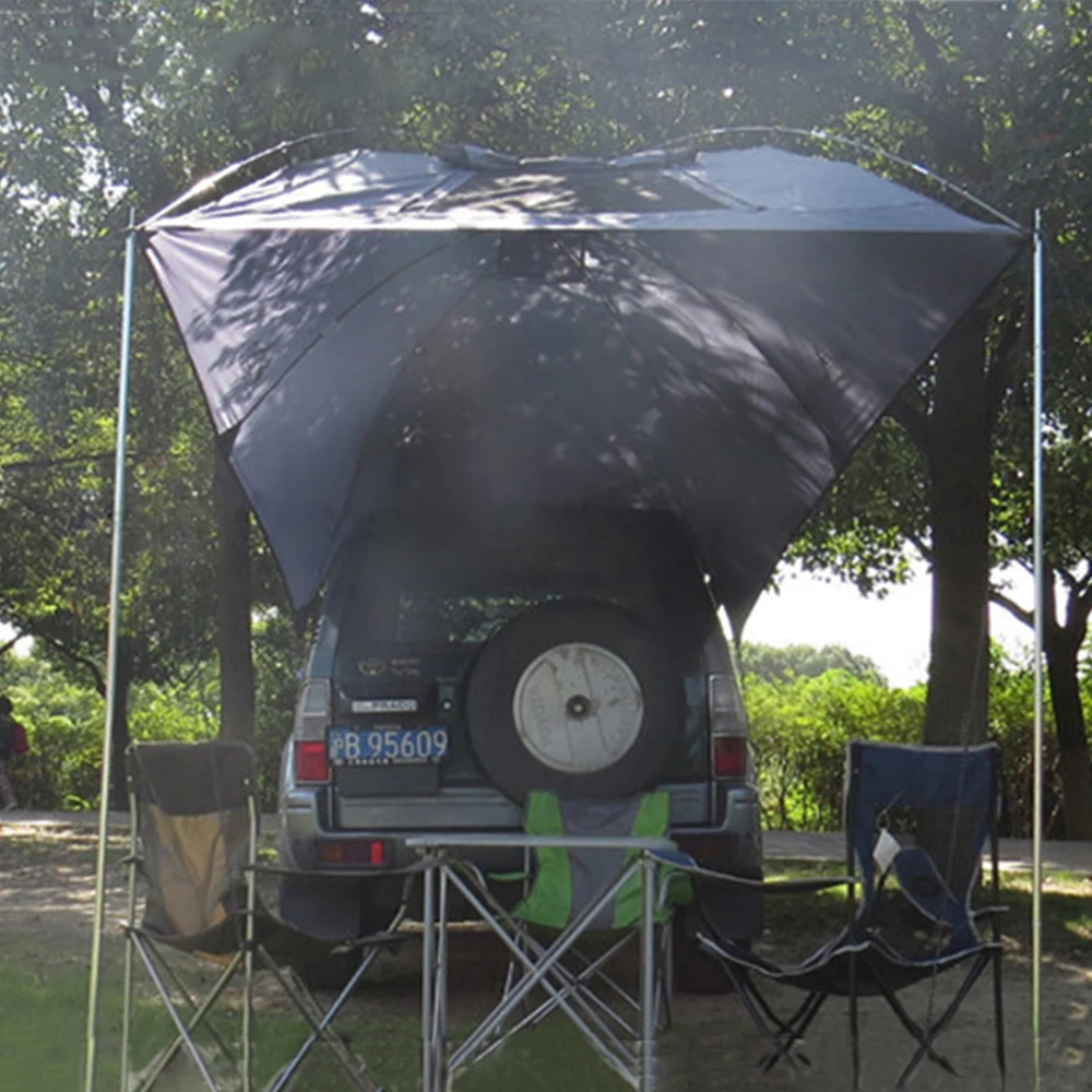 5-8 человек Открытый Кемпинг Палатка складной автомобиль ShelterAnti-UV сад Рыбалка водонепроницаемый круглый автомобильный тент для пикника солнечные укрытия