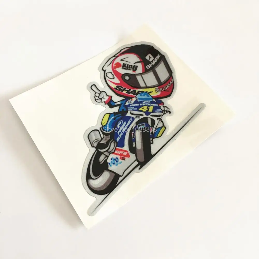 

Motorcycle Helmet Bike Car Sticker Decals for 41 LEIX Reflective Car Styling