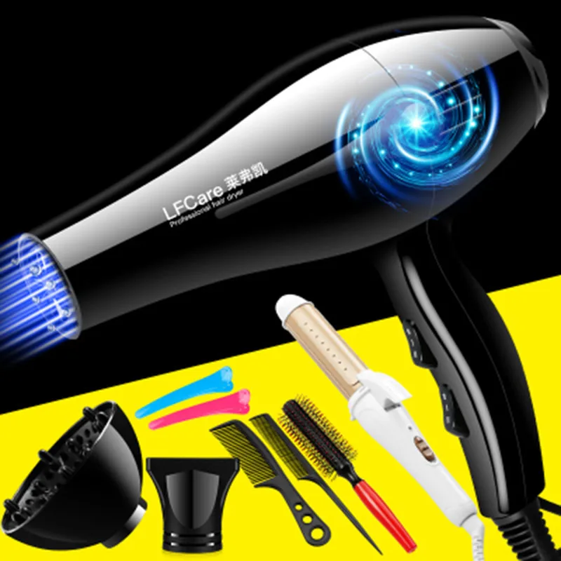 2400W Professional Hair Dryer High Power Styling Tools Blow Dryer Hot