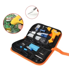 ЕС 220 в 60 Вт Регулируемая температура Электрический паяльник Сварка Ремкомплект