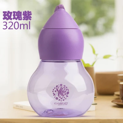 320 мл бутылочки для кормления детей безопасный, не содержит БФА Copo Infantil молочного сока Фидер Bebes Mamadeira De Bebes стакан-непроливайка - Цвет: Purple