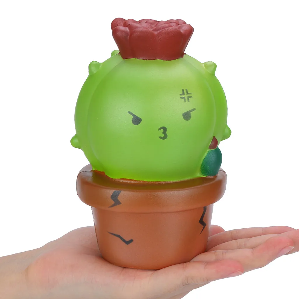 Kawaii кактус мягкими супер Джамбо ароматизированный медленно поднимающийся редкий Забавный игрушка антистресс игрушка рельеф обучающая игрушка L413