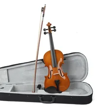 Начинающих общего Класс ель фанера имитация в форме тигра скрипки 4/4 3/4 1/2 1/4 упражнения грунтовка