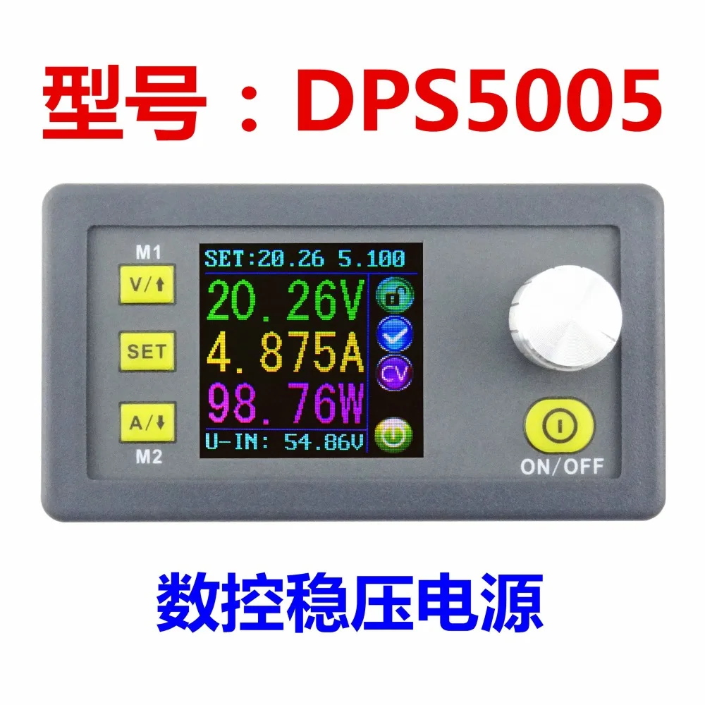 

DPS Series Digital Control DC Regulating Power-Supply Step-down Module Integrated Voltage-Amperometer