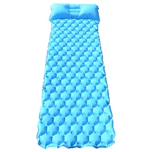 Надувной матрас для отдыха на открытом воздухе спальный мешок коврик быстрое наполнение воздуха водонепроницаемый туристический коврик матрас с подушкой спальный коврик