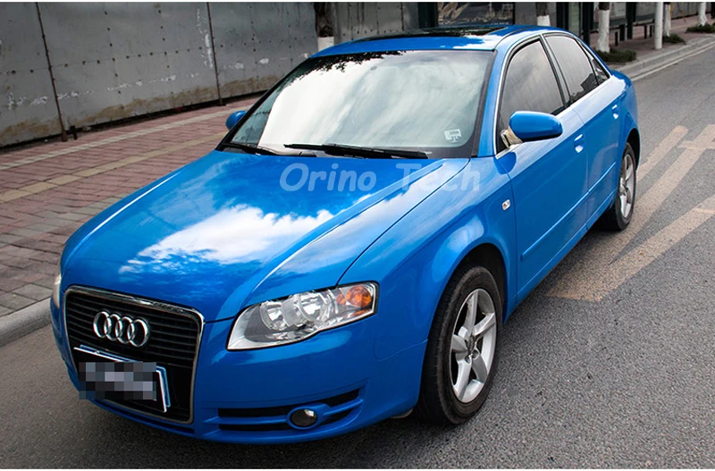 Blue Glossy Vinyl Film-2