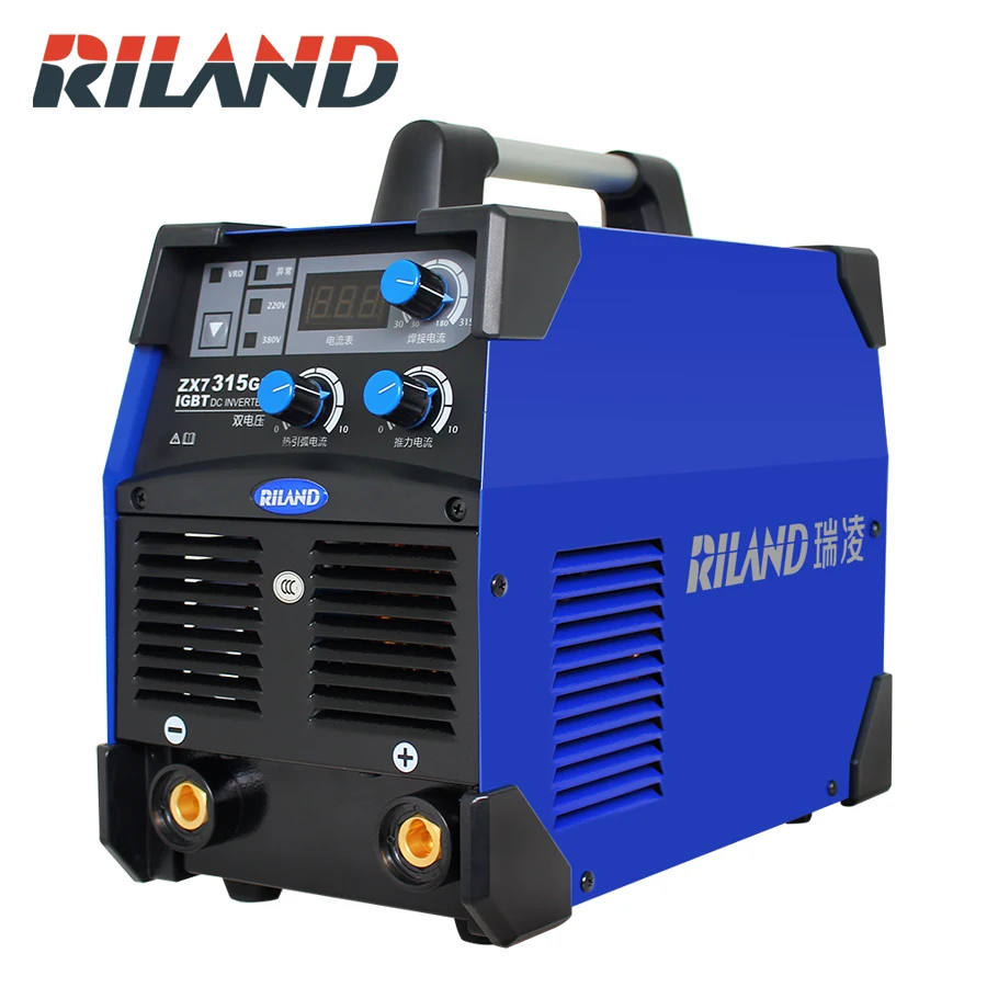 

RILAND Z315GS Dual Voltage Welding ARC Welder Electric Welding Machine with IGBT Electrode Inverter 220V/380V
