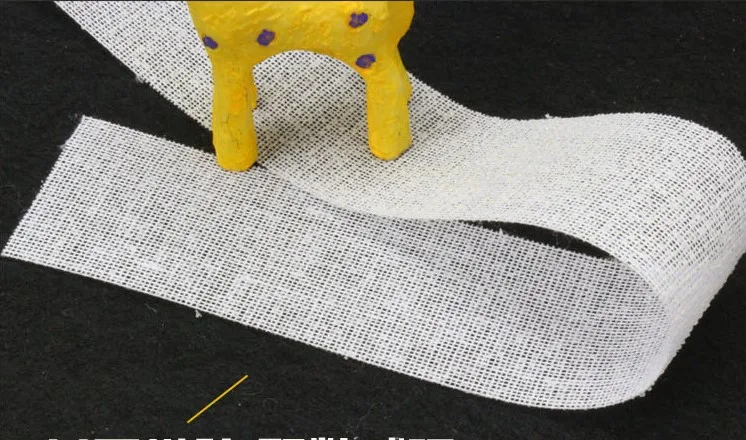 50 м/roll3cm белый черный Жесткий Пояс интерлинг для костюма брюки тонкий клей ткань смолы подкладка ткань шитье diy аксессуары 1806