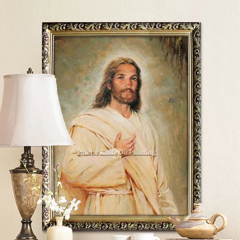 Картина маслом на холсте с изображением Иисуса Христа 92|art pictures|picture for living roomcanvas