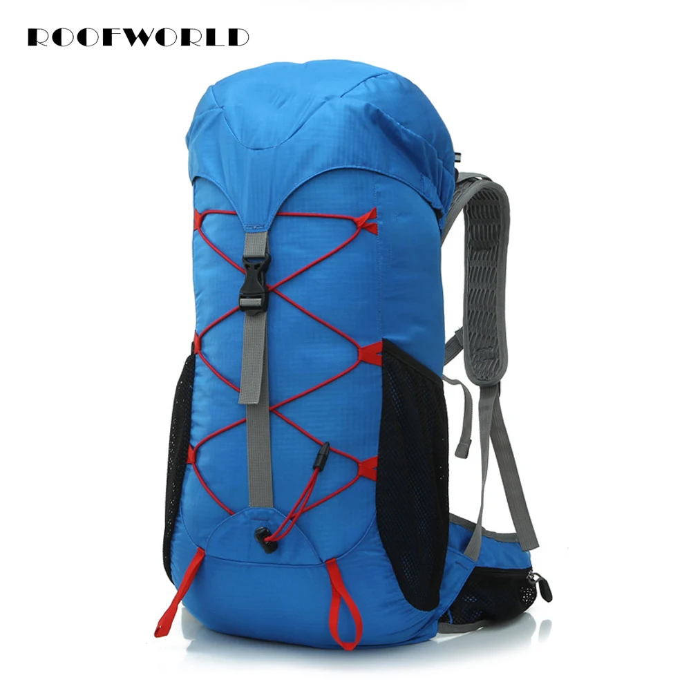 

7 Color Large Capacity Backpack 35L Mountaineering Backpack Waterproof Nylon Cloth for Outdoor Sport Mountaineer Hiking