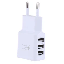 Горячая BINMER телефон USB зарядное устройство ЕС-разъем, для поездок 5 в 2A 3 порта USB стены AC Adptive быстрое зарядное устройство адаптер для iPhone 7 для Xiaomi