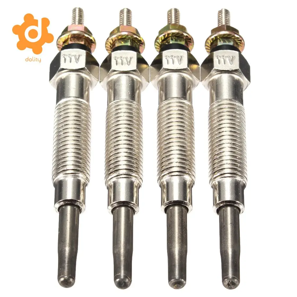 4 Pieces Diesel Heater Glow Plugs For Mitsubishi Pajero Shogun 94-99 2.8 TD