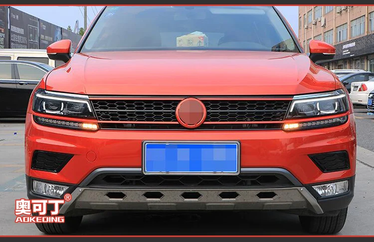 AKD автомобильный Стайлинг для VW Tiguan фары Tiguan L светодиодный фонарь DRL Hid головной фонарь Ангел глаз биксеноновый луч аксессуары