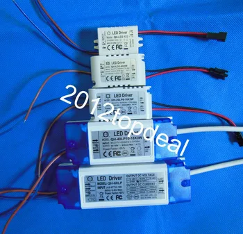 

1-30x3w LED Driver Power Supply Transformer Light Power Supply F 3w LED Chip