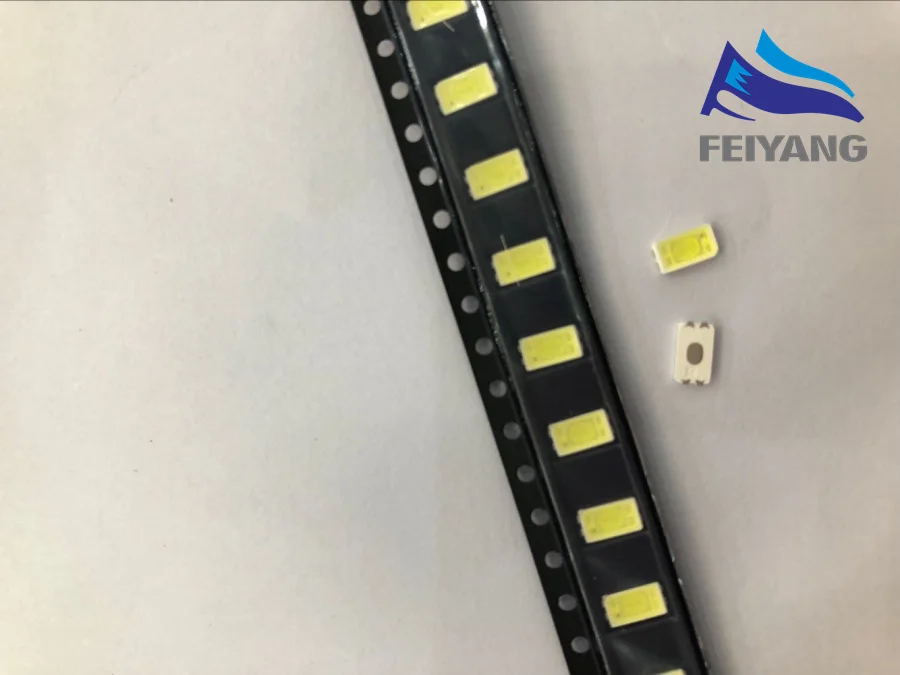 1000 шт. для Сеульского 5630 SMD LED подсветка 5730 0 5 Вт 3В PLCC 4 холодный белый ЖК Подсветка