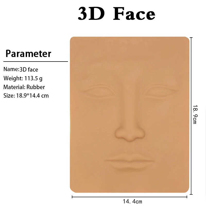 5 шт. искусственная кожа для татуажа тренировочная Перманентный макияж 3D
