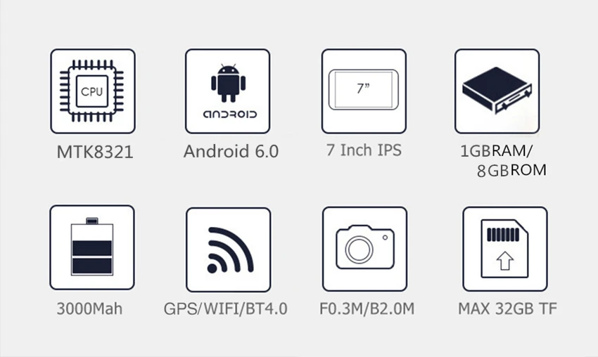 AIBOULLY, 7 дюймов, планшет,, 3G, телефонные звонки, планшеты, Android 6, 1 ГБ ram, 8 Гб rom, планшет, pc, четырехъядерный, двойная камера, Smart Tab 9,7''