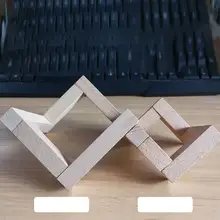 AKDSteel 3D Луна ночник деревянный кронштейн стабильная база аксессуар