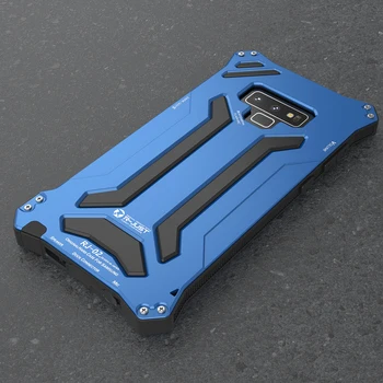 

Rugged Armor Metal+Silicone Cases For Samsung Galaxy Note 9 Hybrid Case Housing Cover Shockproof Sports Heavy Duty Protector