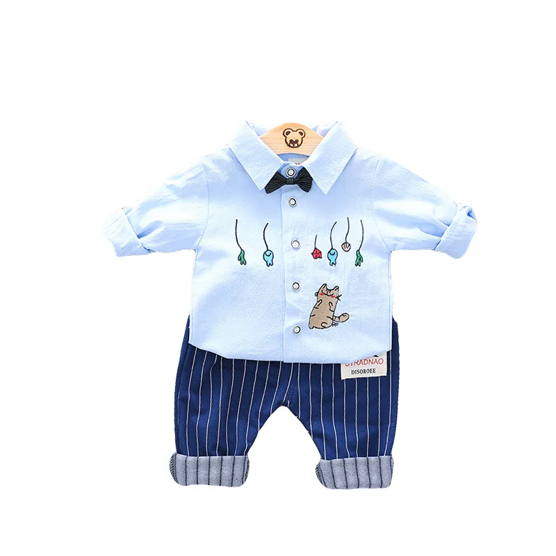 

Fashion Summer Baby Boy Girl Clothes Children Cartoon Shirt Letter Pant 2pc/Sets Child Toddler Cotton Clothing Infant Tracksuits