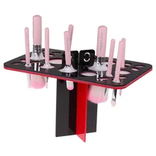 Acrylic Makeup Foundation Brushes Dryer Stable Organizer Holder Stander Hanger