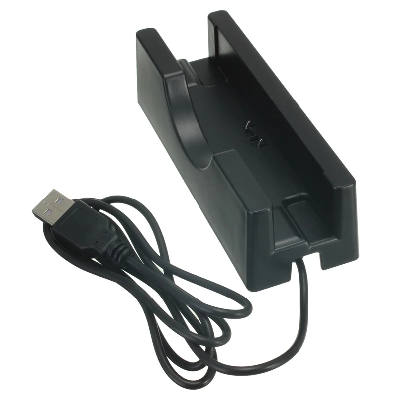 Высококачественная Черная зарядная док-станция Подставка для быстрой зарядки с usb-кабелем для nintendo для New 3DS LL/XL