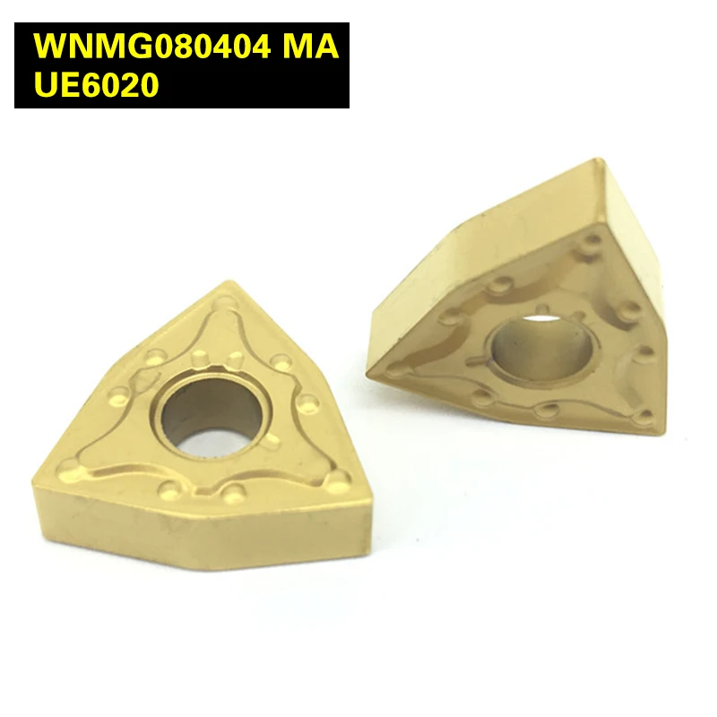 

SWIS 100Pcs WNMG080404 MA UE6020 External Turning ToolsCarbide inserts Cutting Tool CNC Tools Lathe cutter tools