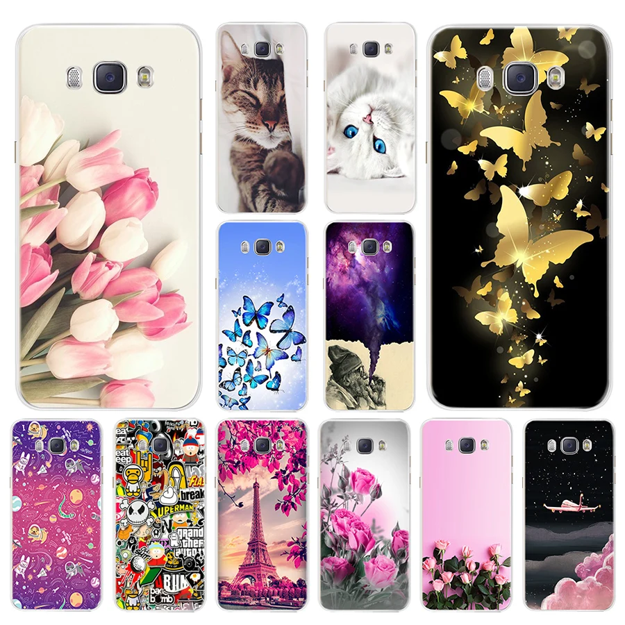 

Nice Fashion Soft Phone Case For Samsung Galaxy J5 2016 J510 J510F Lovely Silicone TPU Cover Cases For Samsung J5 2016 J510