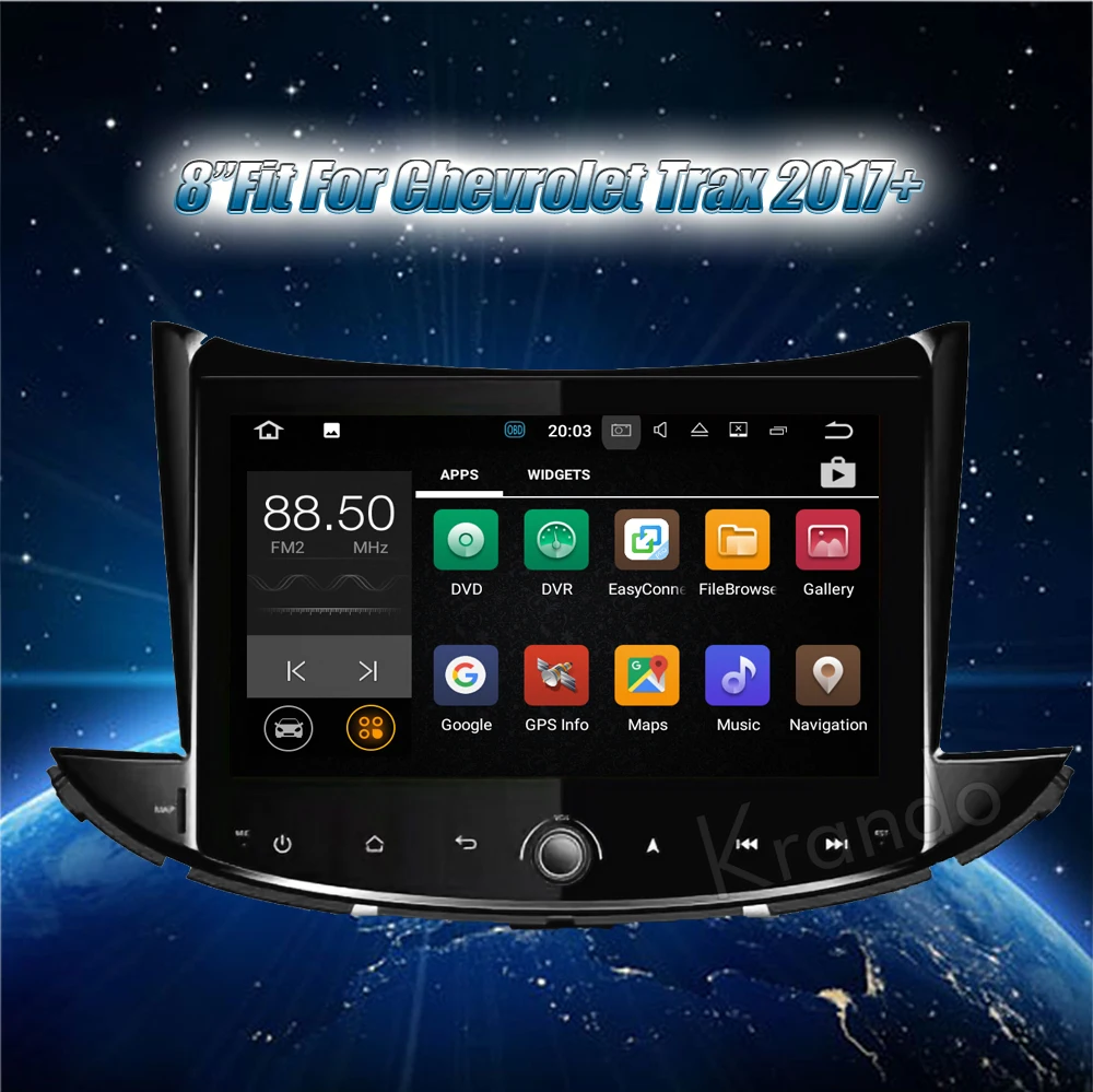 Discount Krando 8" Android 7.1 car audio radio navigation multimedia system for Chevrolet Trax 2017+ gps dvd player WIFI 3G DAB+ 1 Discount Krando 8" Android 7.1 car audio radio navigation multimedia system for Chevrolet Trax 2017+ gps dvd player WIFI 3G DAB+ 1