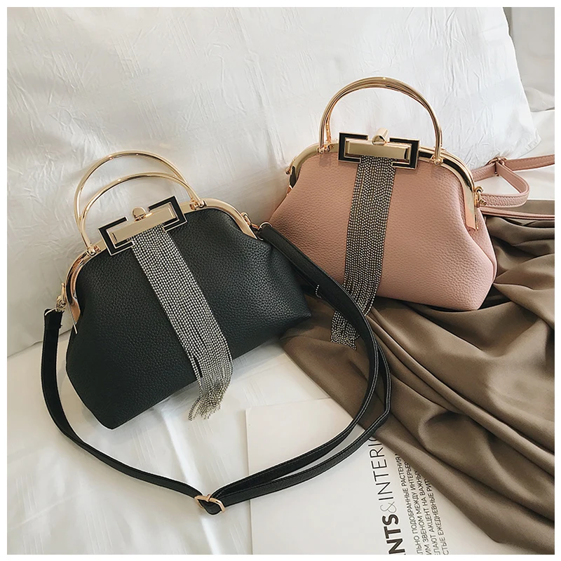 Женские модные сумки с кисточками и ручками от известного бренда, дизайнерские роскошные сумки с замком для дам, сумка через плечо из искусственной кожи, сумки-мессенджеры
