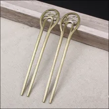 5 шт. китайские женские палочки для волос античные бронзовые декоративные заколки для волос винтажные палочки для волос Diy Аксессуары