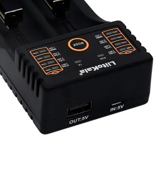 Новинка зарядное устройство LiitoKala с функцией внешнего аккумулятора USB для Ni MH
