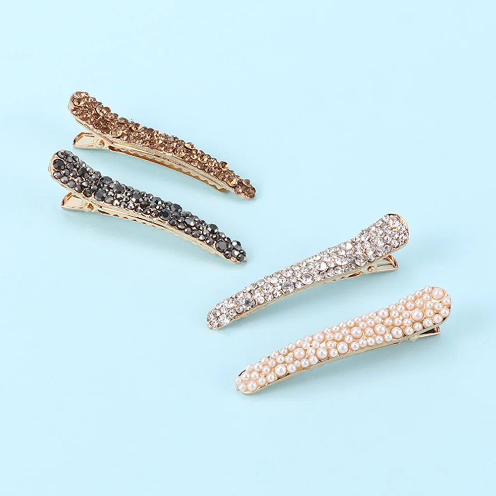 

Crystal Rhinestone Hair Clip Hairpin Princess Women Hair Accessories Korean Style Geometry