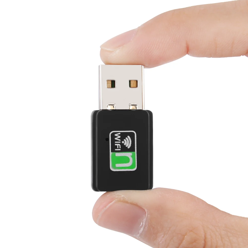 Mini USB WiFi Adapter 300Mbps Wifi Receiver External Wireless Network Card Portable Adaptador wi fi Dongle 802.11n/b/g