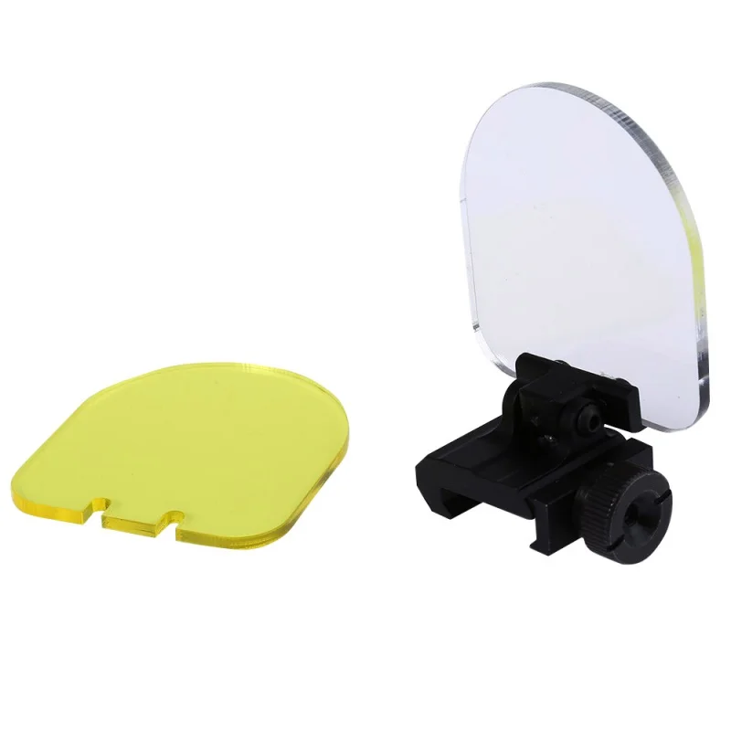 

2018 Hunting Airsoft Riflescopes lens protector Airsoft Red Dot Sight Scope RiflescopeTransparent Bulletproof Lens Protector