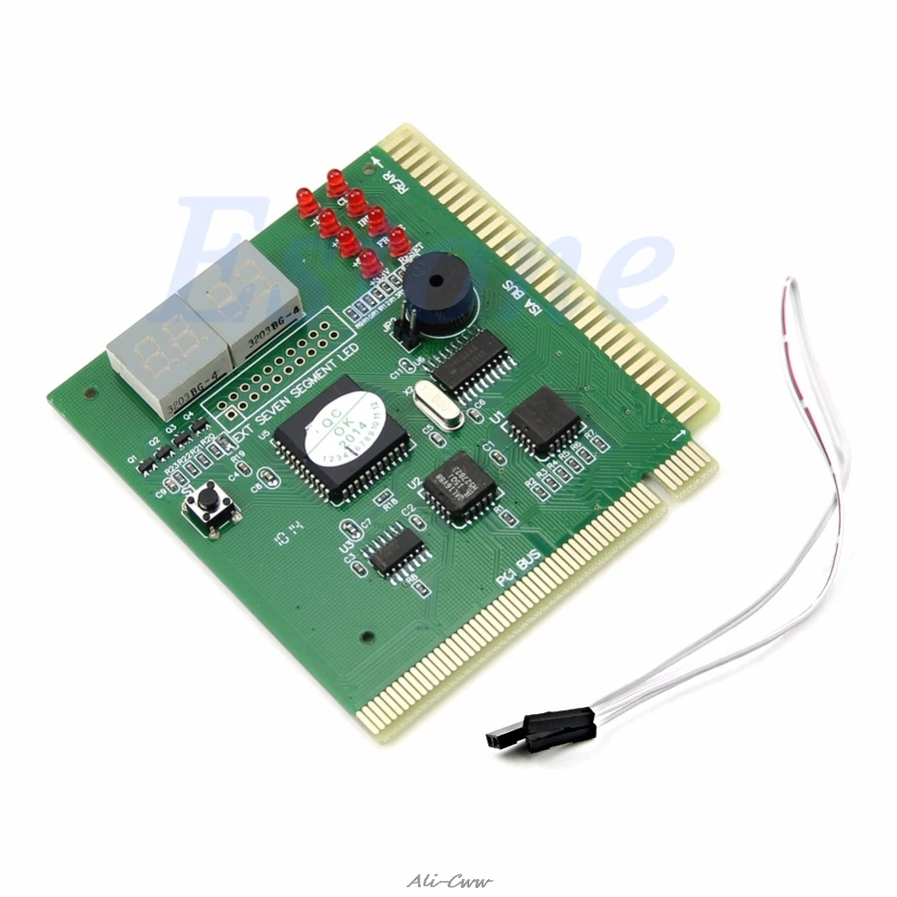 

For 4Digit PC Computer Diagnostic Card Motherboard Mainboard POST Tester PCI ISA