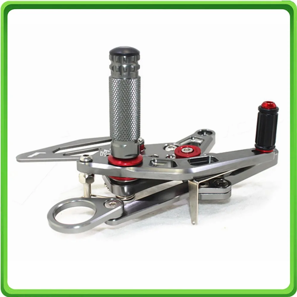 New Full Rearsets Footrest Foot Rest Pegs Rear Set For BMW S 1000 R S1000R 2014 2015 2016 2017 (1)