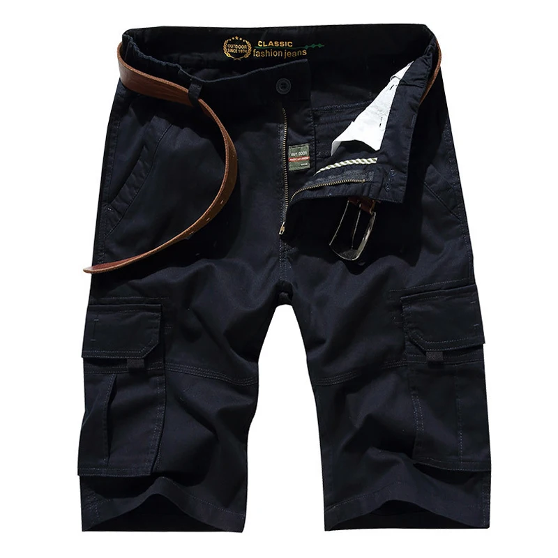 Новая горячая Распродажа хлопок Летние Шорты Брюки Для мужчин Повседневное короткие, карманов Шорты плюс Размеры M-4XL Шорты homme шорты мужские