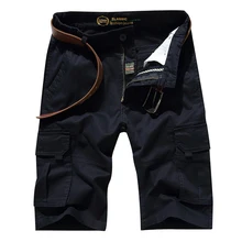 Новая горячая Распродажа хлопок Летние Шорты Брюки Для мужчин Повседневное короткие, карманов Шорты плюс Размеры M-4XL Шорты homme шорты мужские