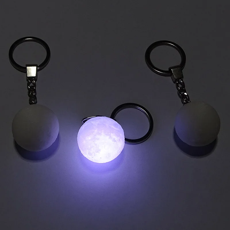 

3D Printing Night Light Keychain Moonlight LED Magical Lamp Lighting Decoration Gift @8 WWO66