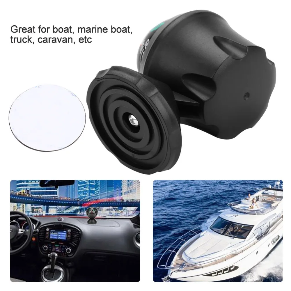 

AOTU Macromolecule Plastic LED Light Digital Compass Magnetic Sphere Marine Military Electronic Boat For Marine Boat Car