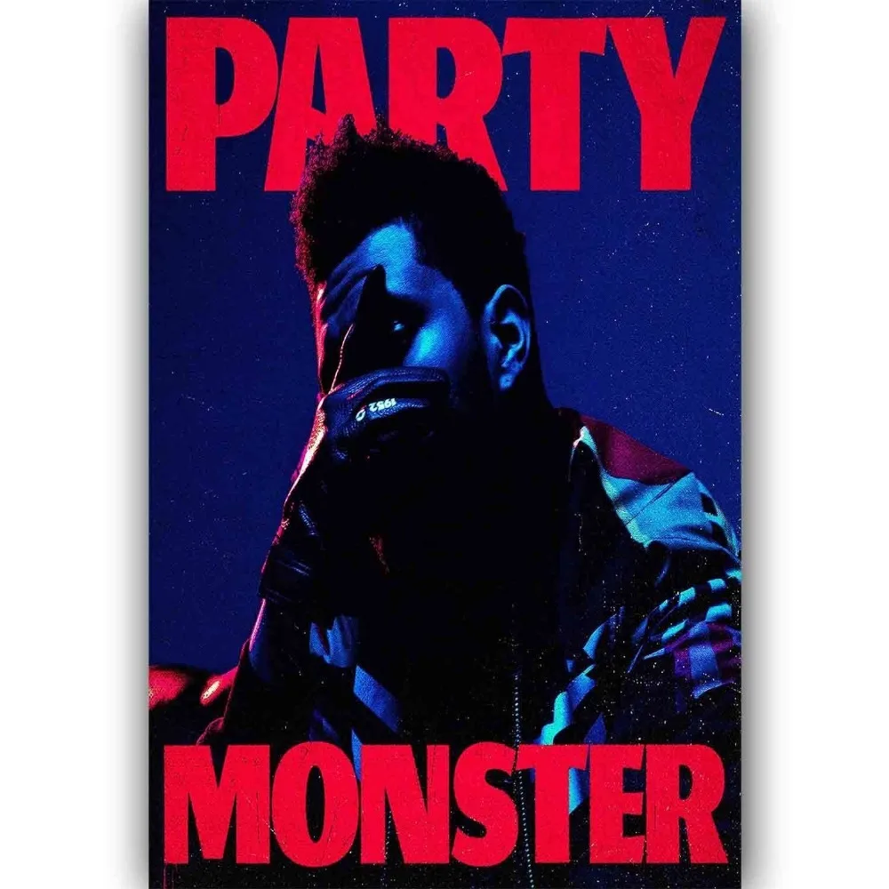 MQ2418 The Weeknd Party Monster Custom Album Cover Hot New ...