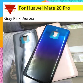 

10pcs\llot 6.39"Rear Housing Cover For Huawei Mate 20 Pro LYA-L09, LYA-L0C LYA-L29 Back battery cover real chassis Door