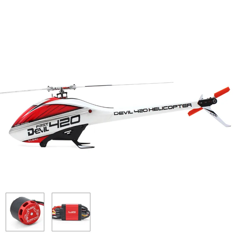 ALZRC - Devil 420 вертолет быстро FBL комбо (в комплекте 60A-V4 Brushless ESC и BL3120