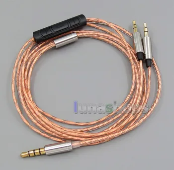 

With Mic Remote Shielding Earphone Cable For Sol Republic Master Tracks HD V8 V10 V12 X3 Headphone LN005542