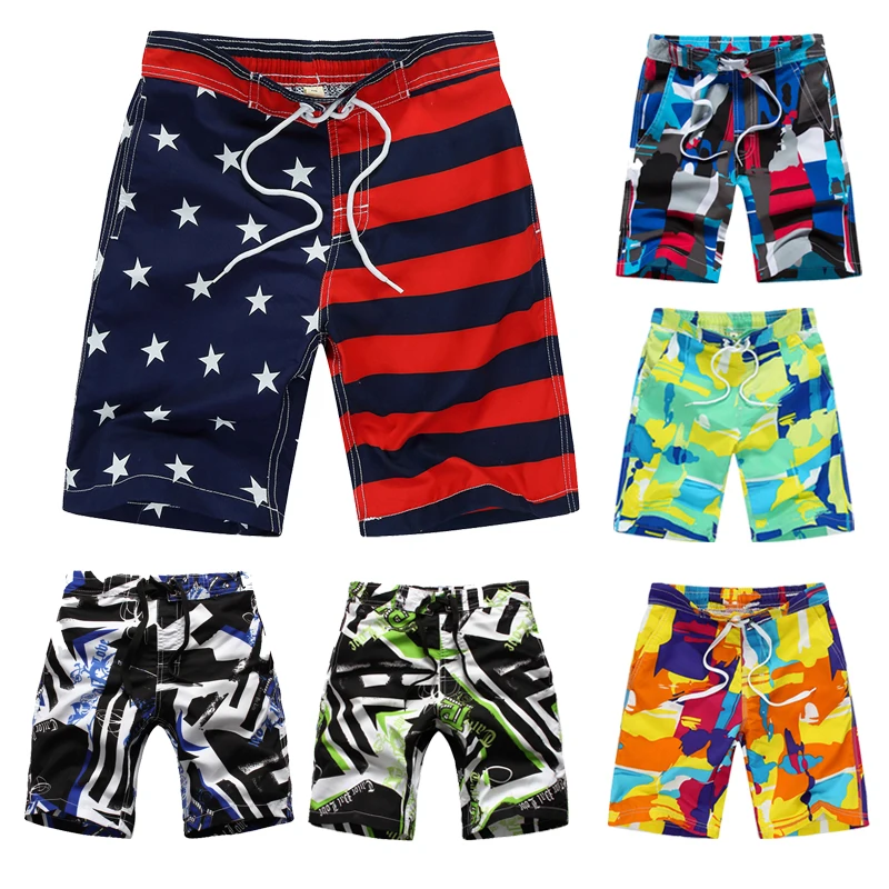 baby boy flag swim trunks