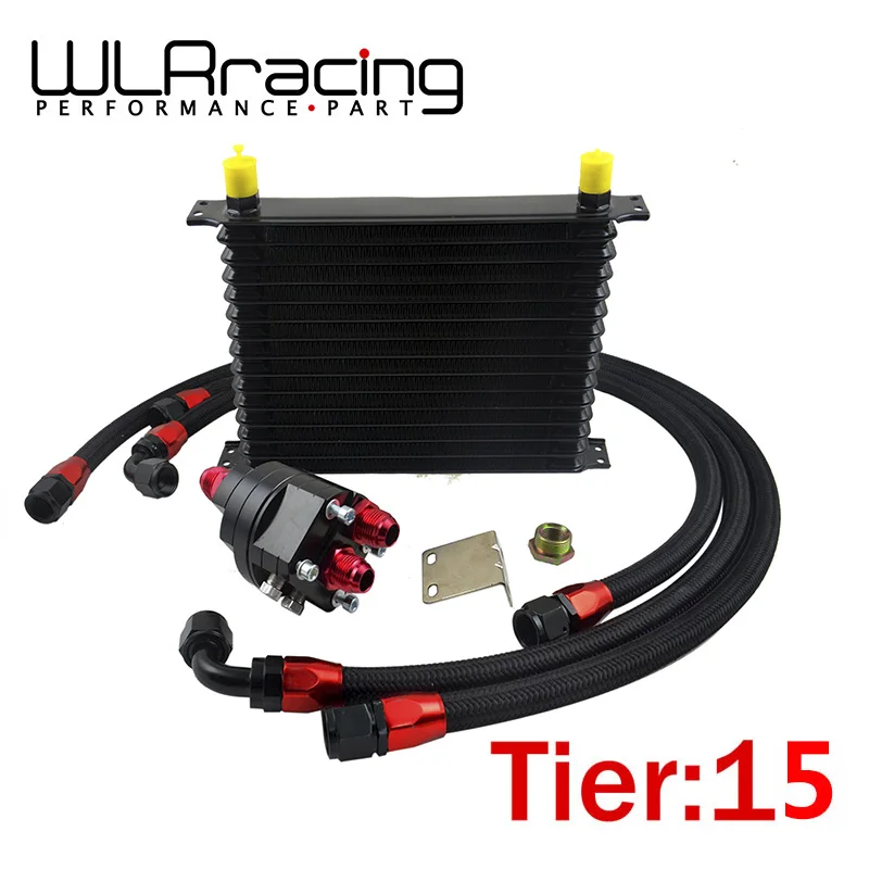 Filter Adapter Kit Universal Engine 10 Row 10AN Transmission Oil Cooler