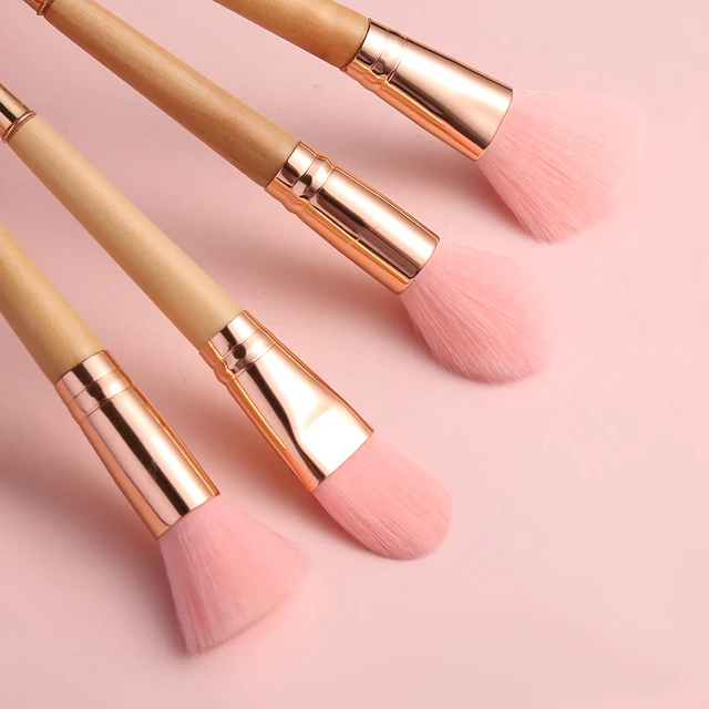 Aesthetic Pastel Kawaii Sailor Moon/Cardcaptor Sakura Makeup bamboo Brushes Bamboo 5